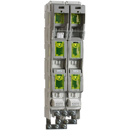 купить 1.550.000 Mersen NH-double vertical fuse switch disconnector 1 x triple pole switching for 185mm bus bar installation / triple cable termination M12 bolt