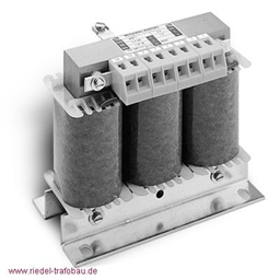 купить 0420-00000020 Riedel Transformatorenbau Three phase filter circuit chokes ; 20,0kVAr; 1,92mH; 370,0?F; 28,9A