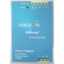 купить MD240-12-1 Micron 180W x 12Vdc DIN-Rail mounted switching power supply