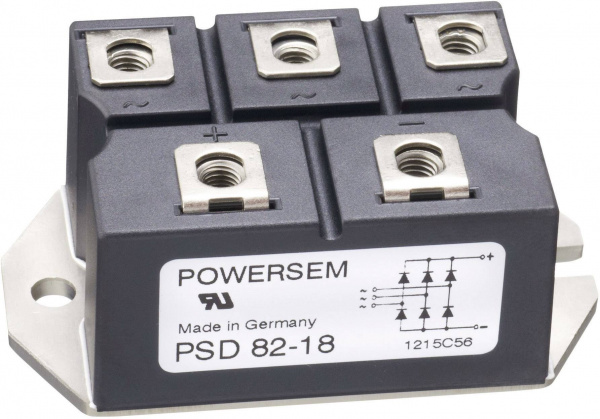 купить POWERSEM PSD 62-18 Brueckengleichrichter Figure 1 1