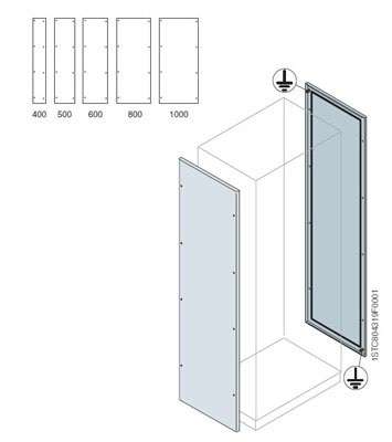 купить Панель боковая 1800х800мм ABB EL1881K