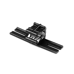 купить 151-03402 HellermannTyton Edge Clip and Tape Clip, EC16, Panel Thickness 0.04" - 0.12", 1.6" Long, PA66HIRHS, Black, 500/pkg