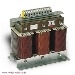 купить 0310-00000063 Riedel Transformatorenbau Three phase isolating transformer 63kVA / Pri: 3AC 1-1000V selectable; Sec: 0-1000V selectable;