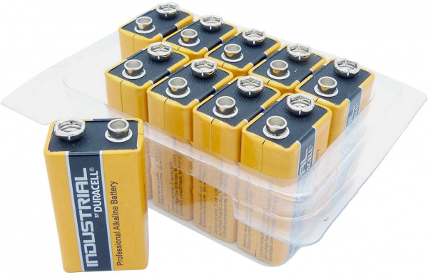купить 9 V Block-Batterie Alkali-Mangan Duracell Industri