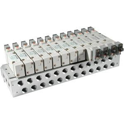 купить SS5Y7-20-03-00F-Q SMC SS5Y7, 7000 Series, Bar Stock Manifold, Individual Wiring