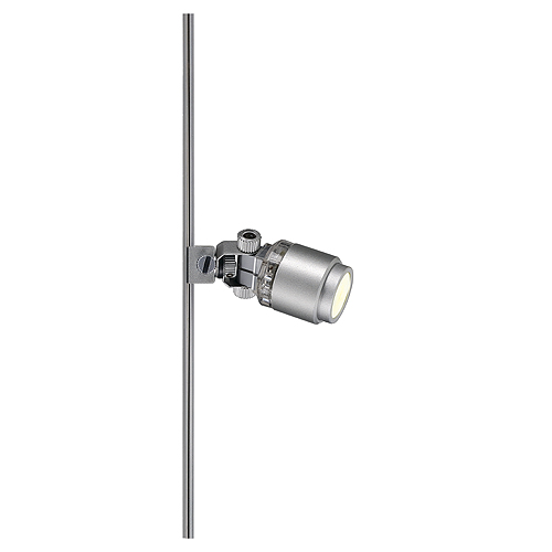 купить LI186042 Schrack Technik POWER-LED Spot für GLU-TRAX, 1W, 3000K, silbergrau