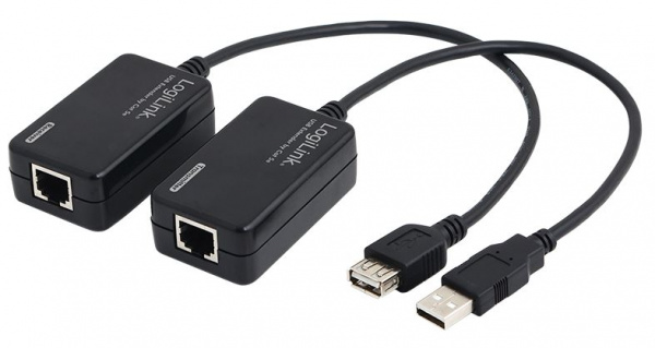 купить Q7171198 Schrack Technik USB1.1 Extender Set über Twisted Pair, USB A - RJ45, max.60m