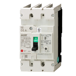 купить NV125-HVU_3P_040A_100/200/500mA_F Mitsubishi Earth Leakage Circuit Breaker 3-Pole 40A 100/200/500mA selectable Front connection type