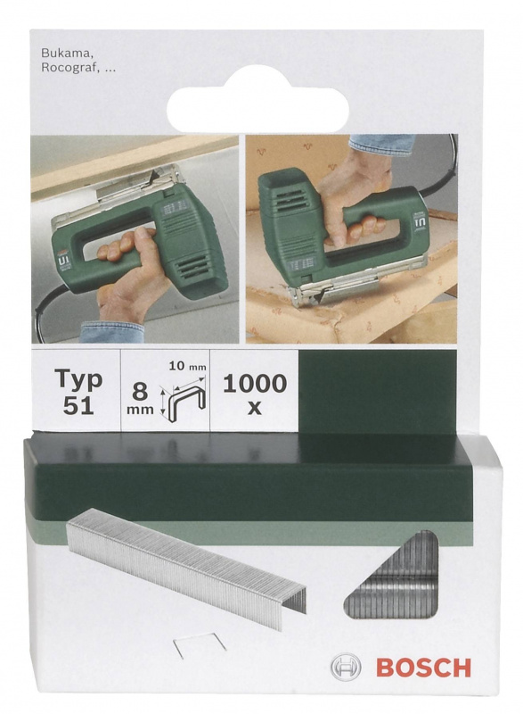 купить Klammer Typ 57 1000 St. Bosch Accessories 26092558