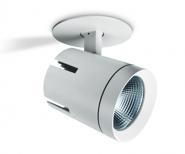 купить LID14341 Schrack Technik Finn 2  COB LED, 230V, 40W, 3000K, 3100lm, 36°, IP20, weiß