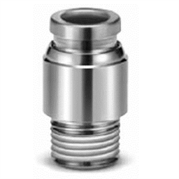 купить KQB2S16-03S SMC KQB2S, Metal One-touch Fitting, Hexagon Socket Head Male Connector