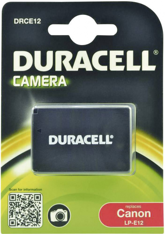 купить Duracell LP-E12 Kamera-Akku ersetzt Original-Akku