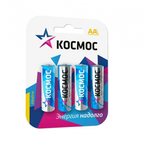 купить Элемент питания алкалиновый LR LR6 BP-4 (блист.4шт) Космос KOCLR64BL_classic