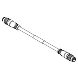 купить 1201080248 Molex M12 Double-Ended Cordset, Male - Male / Micro-Change® (M12) Double-Ended Cordset, 4 Poles, Male (Straight) to Male (Straight), 22 AWG, Shielded PUR Cable, 20.0m (65.62') Length