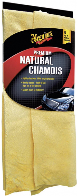 купить Naturleder Premium Natural Chamois Meguiars X2110