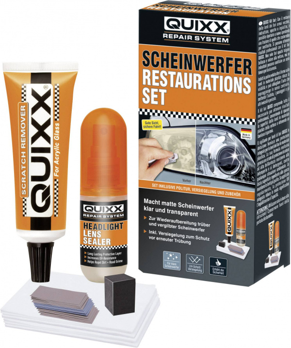 купить Quixx System  00084 Scheinwerfer Aufbereitungs-Set