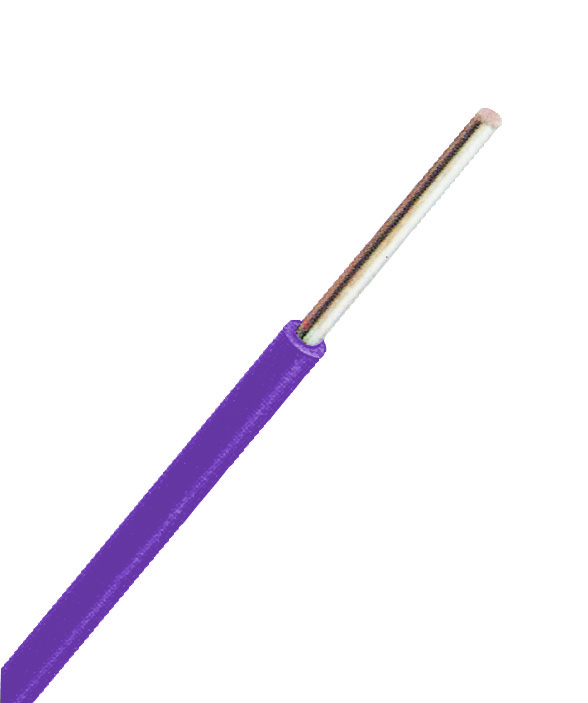 купить XC01010206 Schrack Technik H07V-U (Ye) 2,5mm² violett, PVC Aderleitung eindrähtig