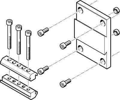 купить FESTO Adapter 562150 DHAA-D-L-32-H2    1 St.