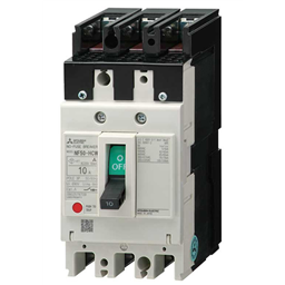 купить NF50-HCW_3P_010A_F Mitsubishi Molded Case Circuit Breaker 3-Pole 10A Front connection type