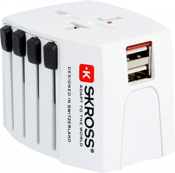 купить Skross 1302940 Reiseadapter  MUV USB