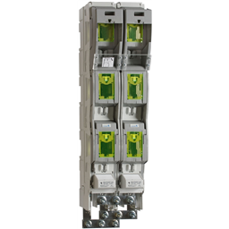 купить 1.450.000 Mersen NH-double vertical fuse switch disconnector 1 x triple pole switching for 185mm bus bar installation / triple cable termination M12 bolt