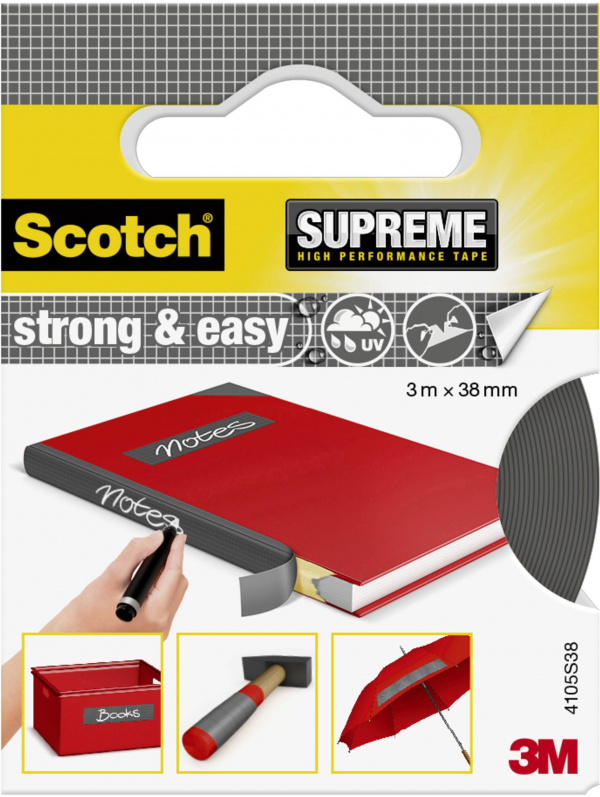 купить 3M Strong & Easy 4105S38 Gewebeklebeband ScotchВ® S