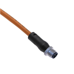 купить FFDC-4MPX-4M-SS Mencom PVC Cable - 18 AWG - 300 V - 8A / 4 Poles Male Straight Plug 4 m