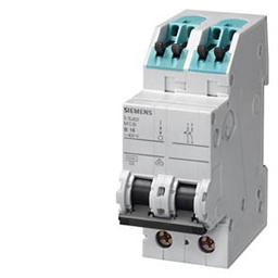 купить 5SJ6210-6KS Siemens CIRCUIT BREAKER 400V 6KA, 2-POLE, B, 10A, D=70MM / WITH SCREWLESS TAP-OFF TERMINAL