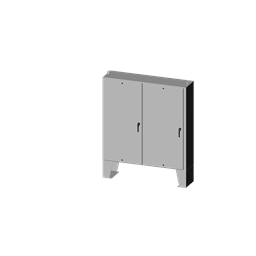 купить SCE-72XEL7318LP Saginaw 2DR XEL Enclosure / ANSI-61 gray powder coating inside and out. Optional sub-panels are powder coated white.
