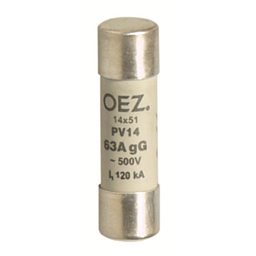 купить OEZ:06718 OEZ Плавкая вставка / Un AC 690 V / DC 250 V, размер 14?51, gG - характеристика для общего применения, без Cd/Pb