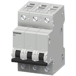 купить 5SY6305-7 Siemens CIRCUIT BREAKER 6KA 3POL C0.5 / SENTRON Miniature circuit breaker