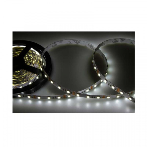 купить Лента светодиодная SMD5050 60LED/м 14.4Вт/м 12В IP23 бел. (уп.5м) NEON-NIGHT 141-465