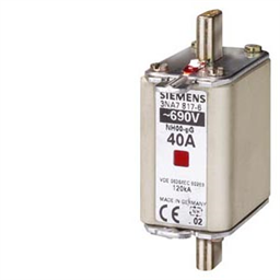 купить 3NA7820-6 Siemens LV HRC FUSE LINK GL/GG WITH NON-INSULATED GRIP LUGS / WITH COMBINATION INDICATOR SIZE 00, 50A, AC 690V/DC 250V