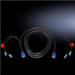 купить 7552120 Rittal DK кабель подключения SSC, L: 2 м, PS/2, для сервера/VGA / DK кабель подключения SSC, L: 2 м, PS/2, для сервера/VGA / DK