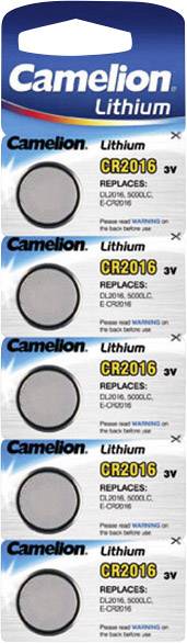 купить Camelion CR2016 Knopfzelle CR 2016 Lithium 75 mAh