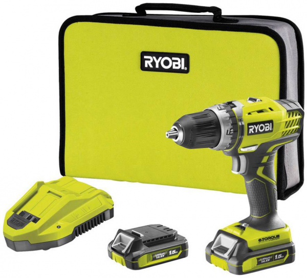 купить Ryobi R14DDE-LL15S One+ Akku-Bohrschrauber  14.4 V