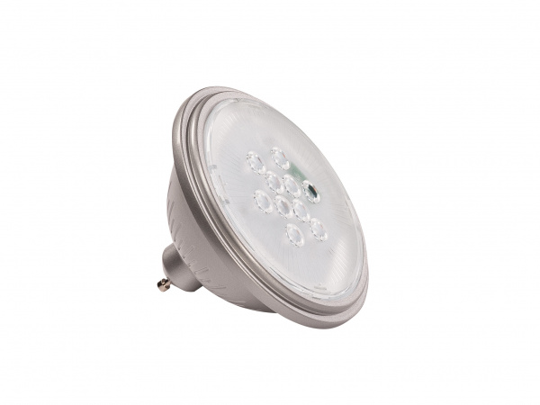 купить LI1000757 Schrack Technik VALETO LED QPAR111,GU10,40°,830lm,2700K silbergrau,dimmbar