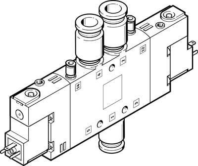 купить FESTO Magnetventil 163163 CPE18-M1H-5JS-QS-10  QS-