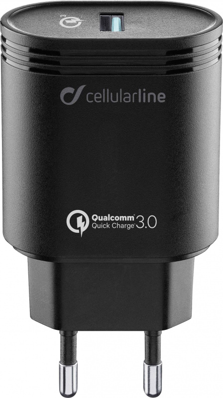 купить Cellularline ACHHUUSBQCK 39237 USB-Ladegeraet Steck