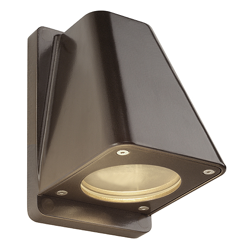 купить LI227198 Schrack Technik WALLYX GU10 Wandleuchte, max. 50W, IP44, antikbronze