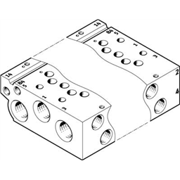 купить VABM-L1-14W-G14-4 Festo Коллектор