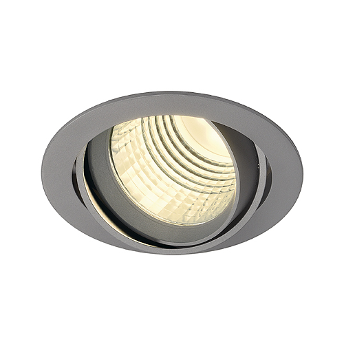 купить LI113724 Schrack Technik NEW TRIA DLMI SQUARE Downlight, 3000K, 2000lm 60° silbergrau