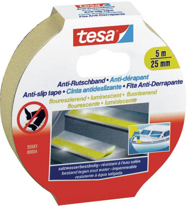 купить tesa  55580-00000-11 Anti-Rutschband  Weiss (L x B)