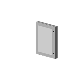 купить SCE-HWK2218SS Saginaw Kit / S.S. Hinged Window / #4 brushed finish.