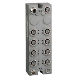 купить TM7BDI16B Schneider Electric Блок расширения - TM7 - IP67 - 16 Разъем DI - 24V DC - M8