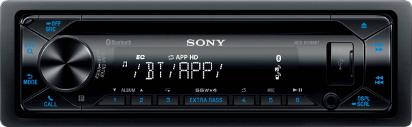 купить Sony MEX-N4300BT Autoradio BluetoothВ®-Freisprechei