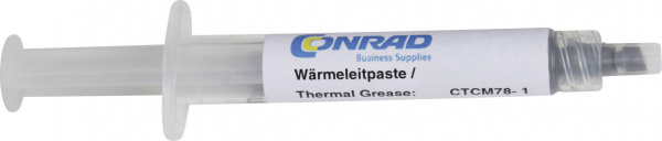 купить Conrad Components CTCM78-1 Waermeleitpaste 7.8 W/mK