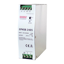 купить EPNSB 2405 Wohrle Single phase, primary switched power supply, output 24VDC / 5A / Input 90-264VAC / for DIN-Rail
