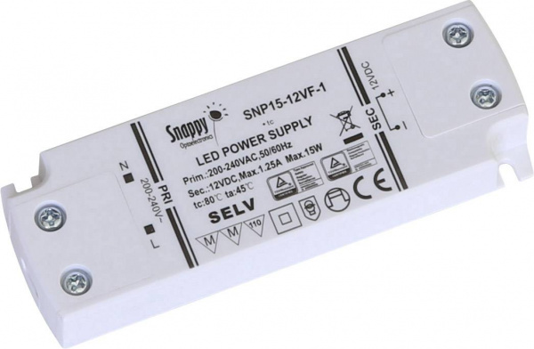 купить Dehner Elektronik SNP15-12VF-1 LED-Trafo Konstants