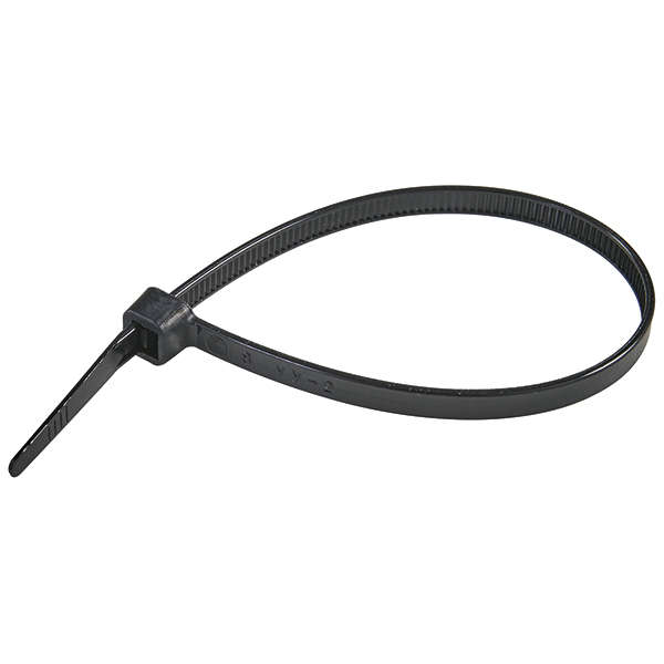 купить Стяжка кабельная. цвет черный. устойчивая к воздействию УФ-лучей 160х2.5мм (уп.100шт) HAUPA 263022